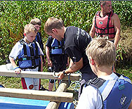 Raft building