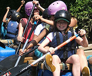 Children Raft Building